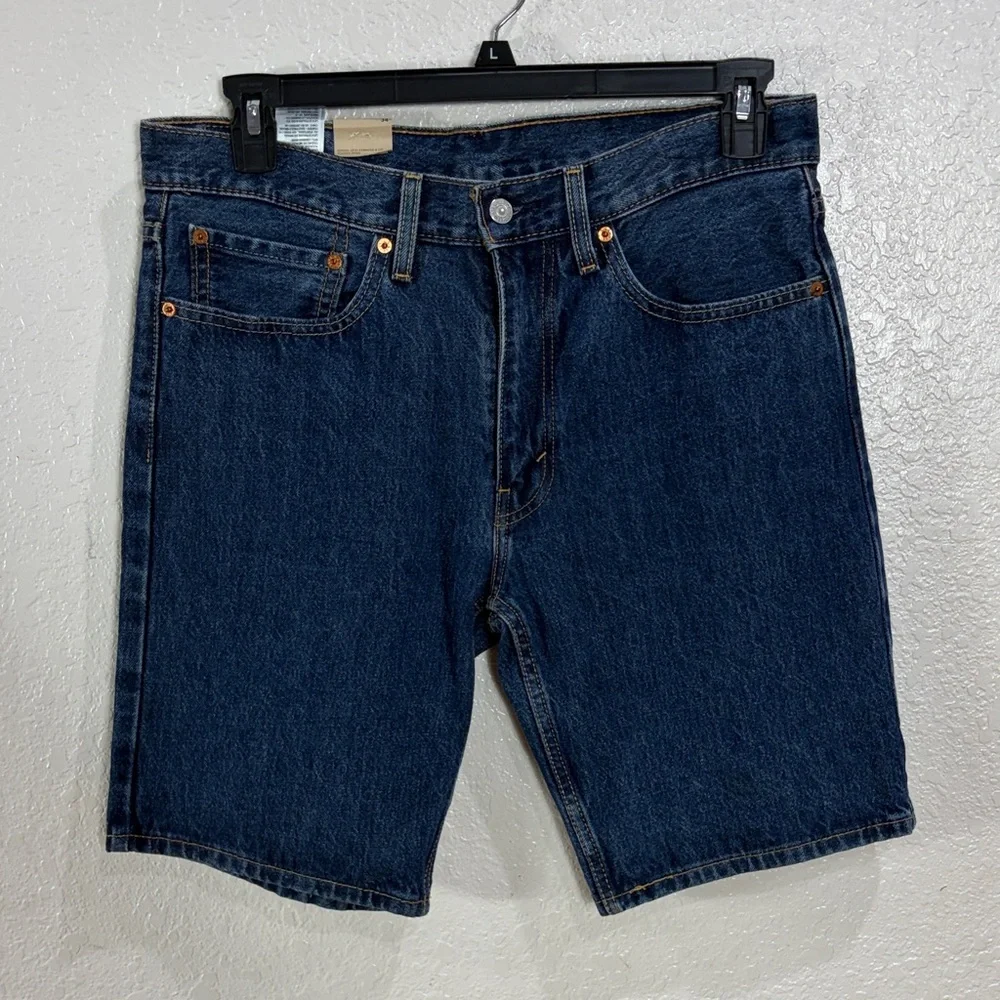 LEVI’S ,Size 34,Classic Blue Denim Men's Shorts - Picture 3 of 17